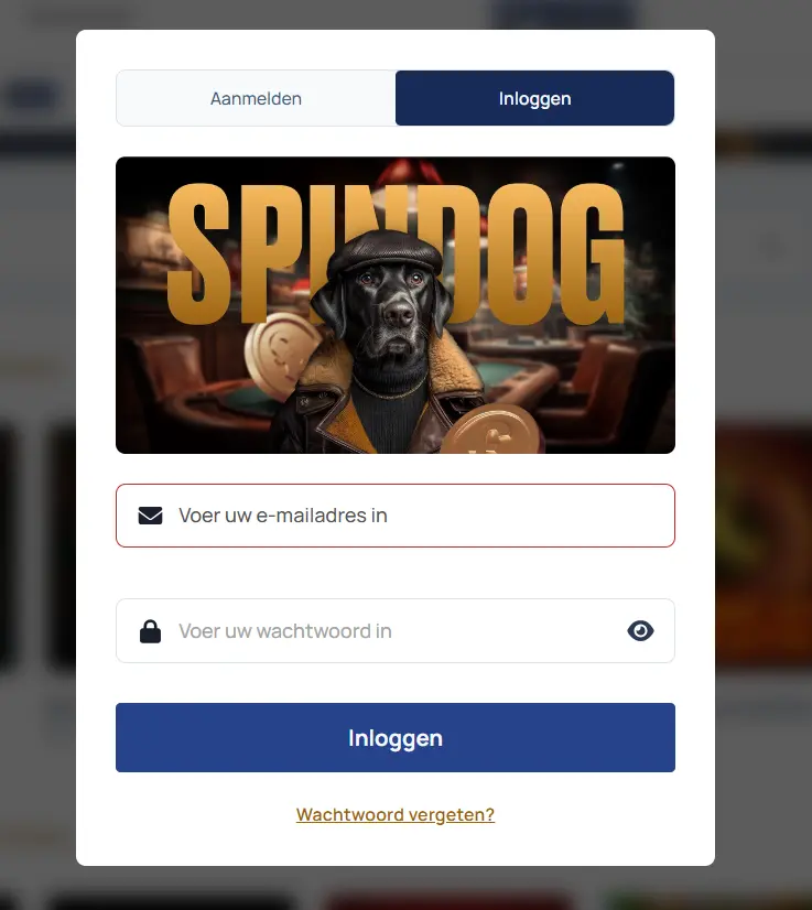SpinDog Login