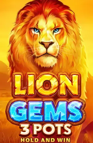 Lion Gems 3 Pots Hold and Win